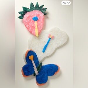 Anthropologie Lane Resin Cheeseboard, NWT